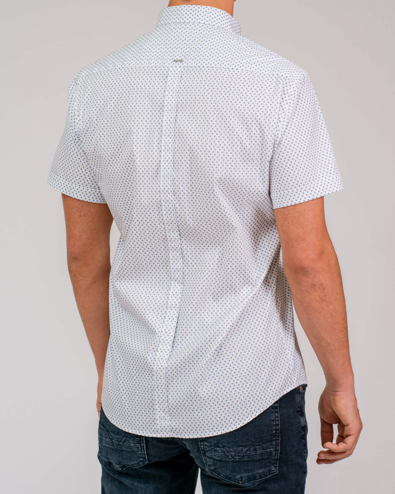 CAMASA SLIM ALBASTRA PRINT GEOMETRIC 200105044570-1 07