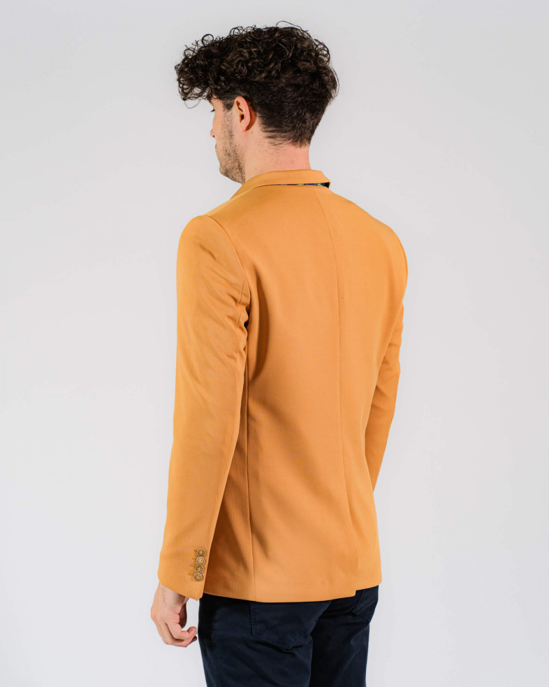 SACOU SLIM GALBEN CU STRUCTURI 200112022070-6 07