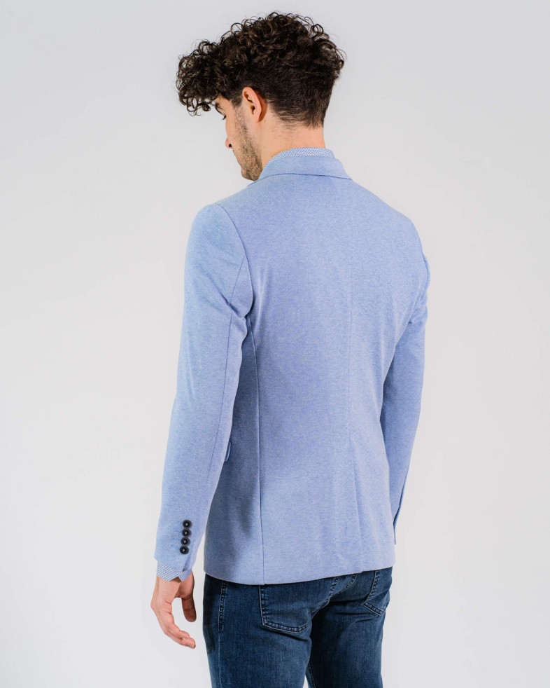 SACOU SLIM BLEU CU STUCTURI 200112022071-7 07