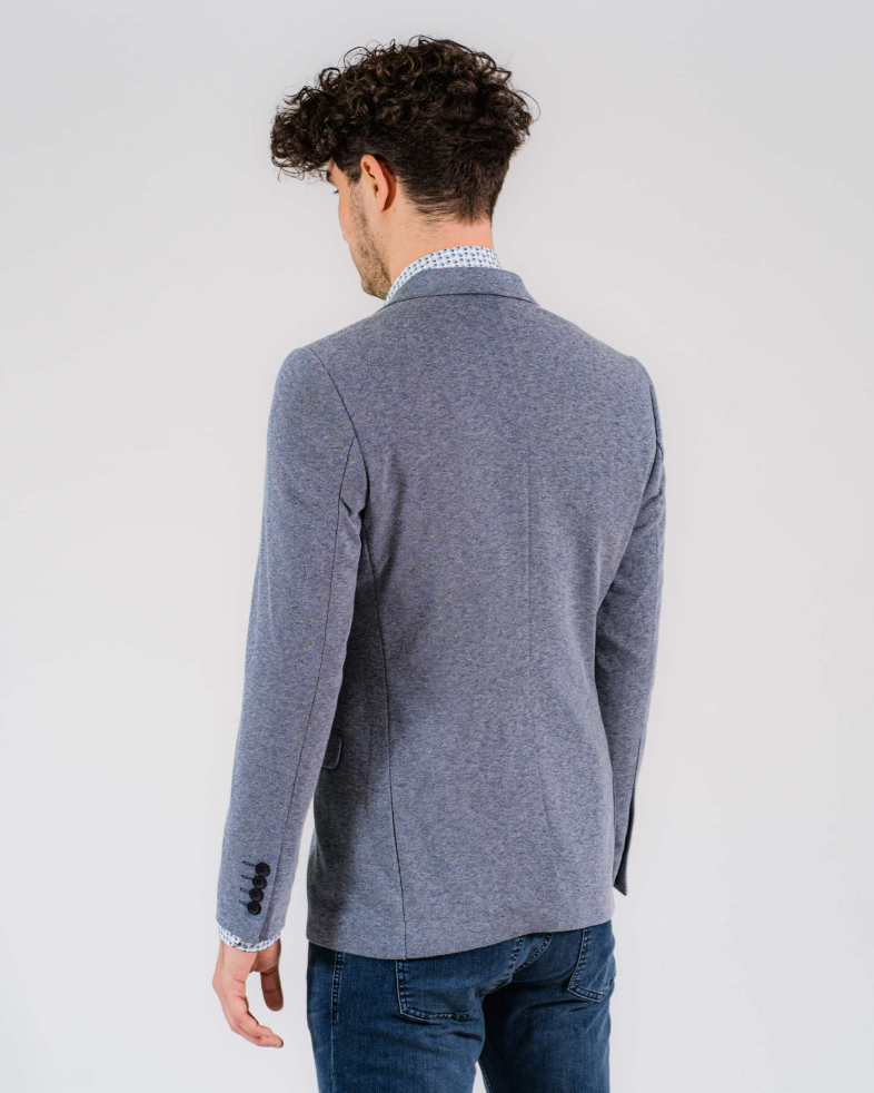 SACOU SLIM BLEUMARIN CU STRUCTURI 200112022071-6 07