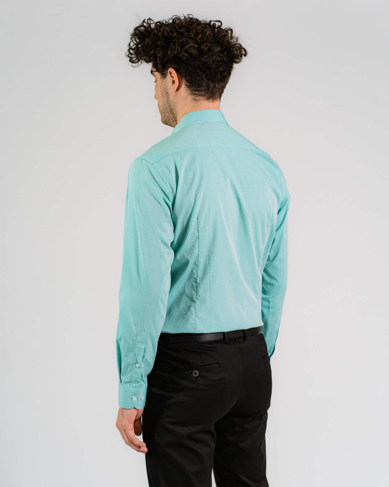 CAMASA SLIM VERDE PRINT GEOMETRIC 200105044508-3 07