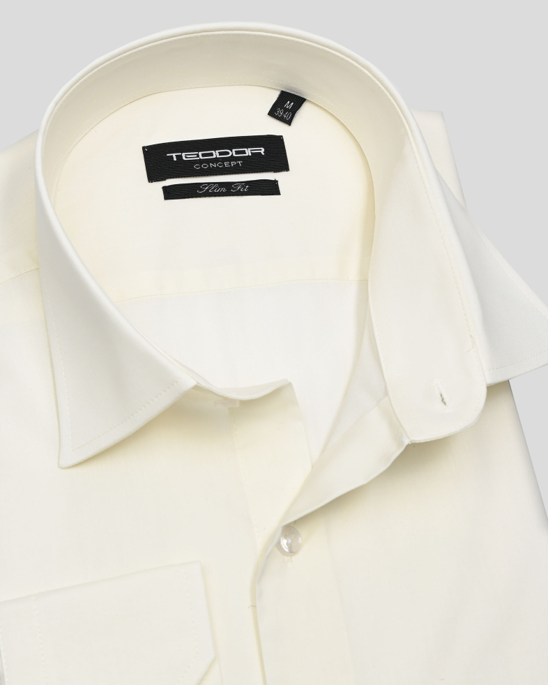 CĂMAȘĂ CLASIC POPLIN ÎN NUANTA ALBA 05044469-6 03