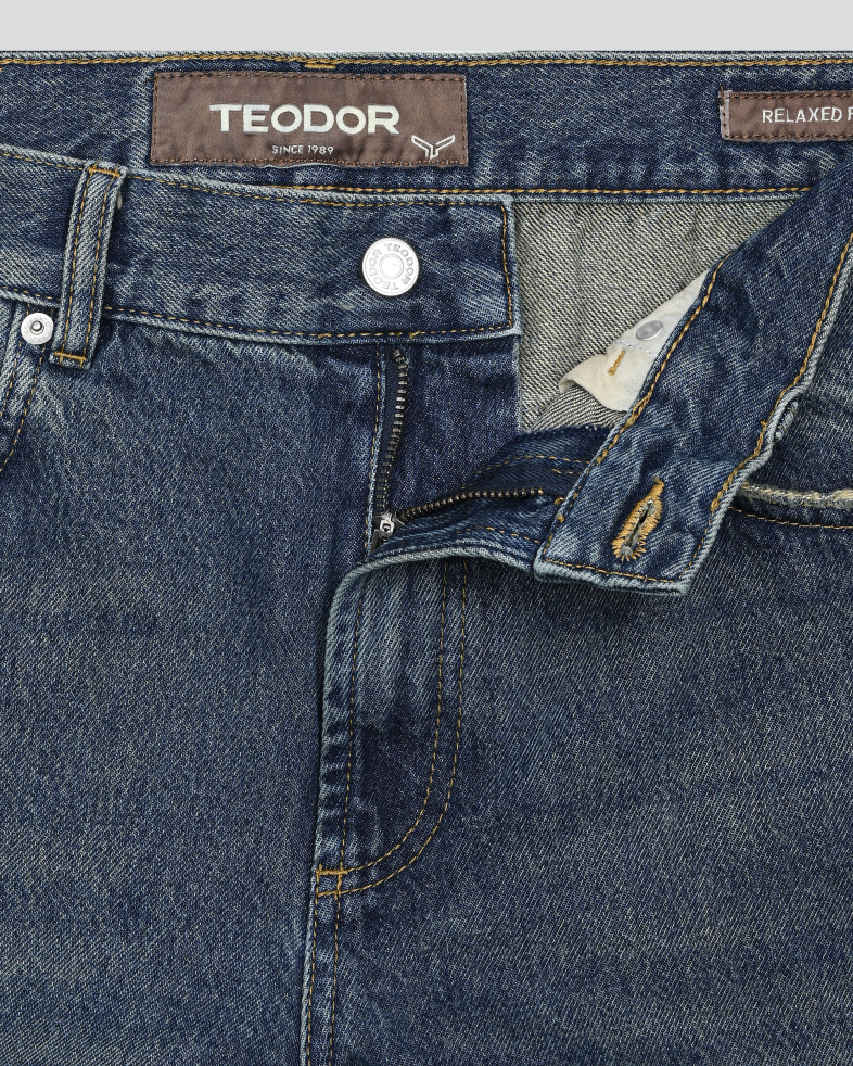 ДЪНКИ REGULAR RELAXED FIT ( УДОБЕН И СВОБОДЕН СИЛУЕТ )  В ЦВЯТ ТИНТ 250215088636-2 02