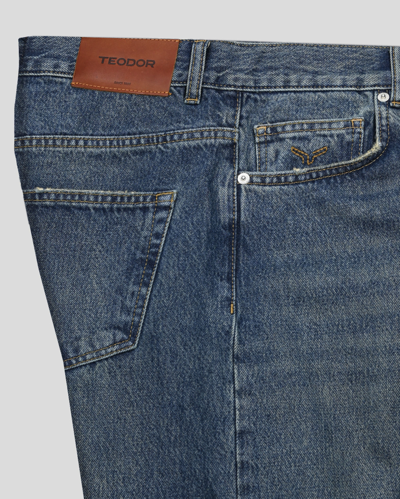 ДЪНКИ REGULAR RELAXED FIT ( УДОБЕН И СВОБОДЕН СИЛУЕТ )  В ЦВЯТ ТИНТ 250215088636-2 03