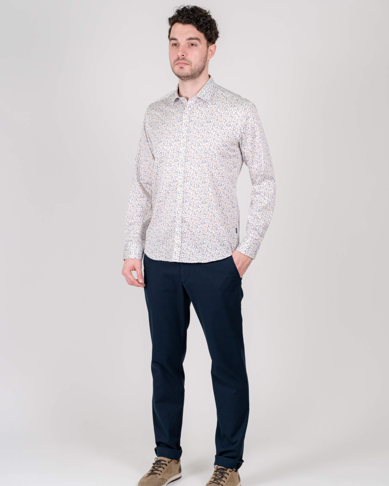 CAMASA SLIM BEJ PRINT GEOMETRIC 210105044626-3 01