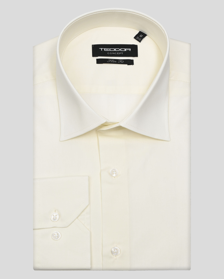 CĂMAȘĂ CLASIC POPLIN ÎN NUANTA ALBA 05044469-6 01