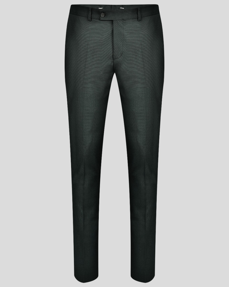 PANTALONI SLIM VERZI PENTRU COSTUM 220132211107-3 01