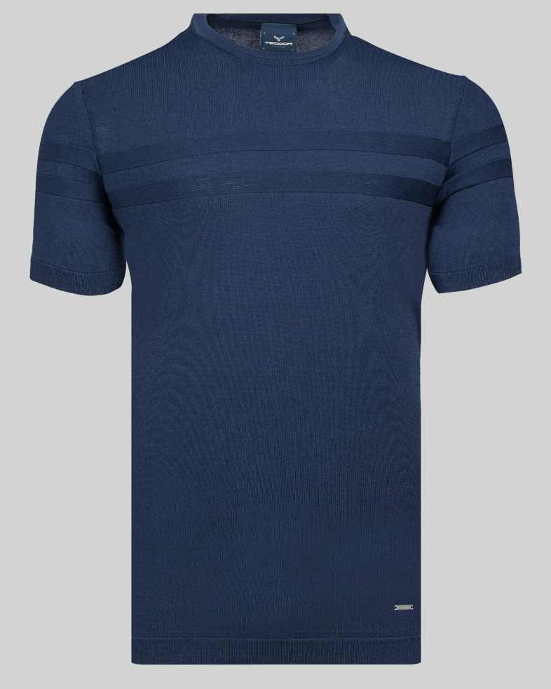 TRICOU BLEUMARIN PRINT GEOMETRIC 220116131540-3 01
