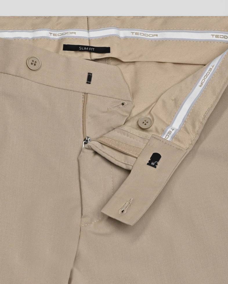 PANTALONI SLIM BEJ 240132211168-6 03