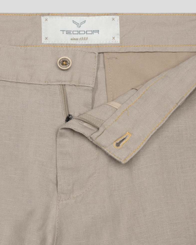 PANTALONI SCURTI BEJ 230113121291-4 05