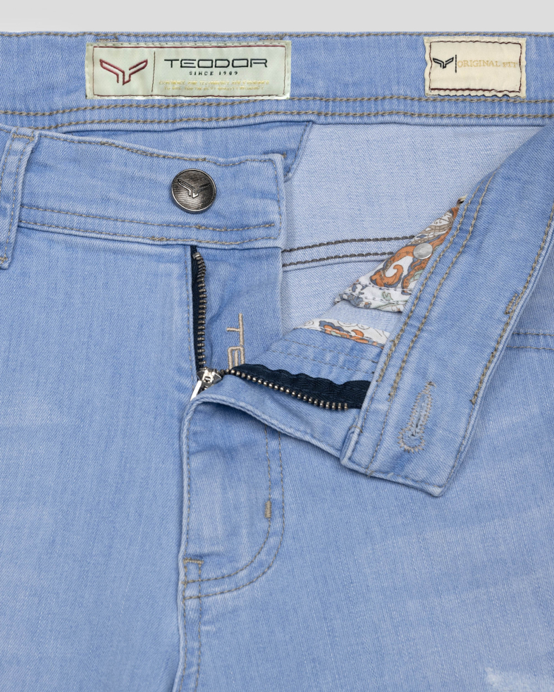 PANTALONI SCURTI BLEU 230114121301-4 05