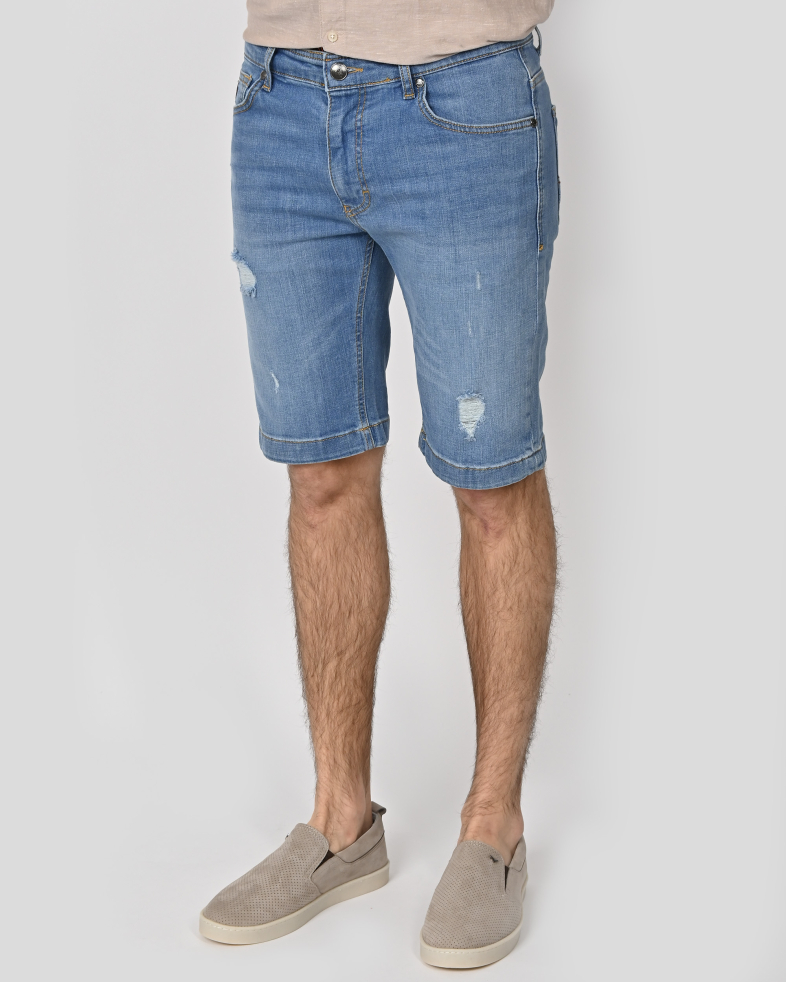 PANTALONI SCURTI BLEU 230114121302-3 03