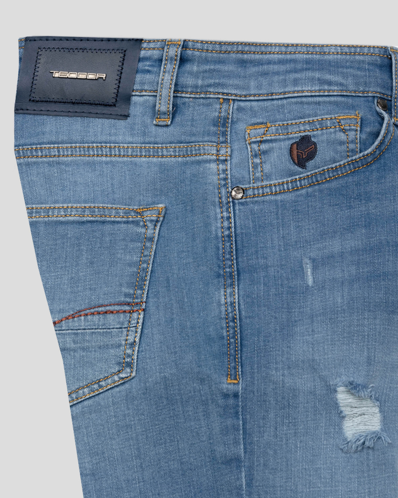 PANTALONI SCURTI BLEU 230114121302-3 06