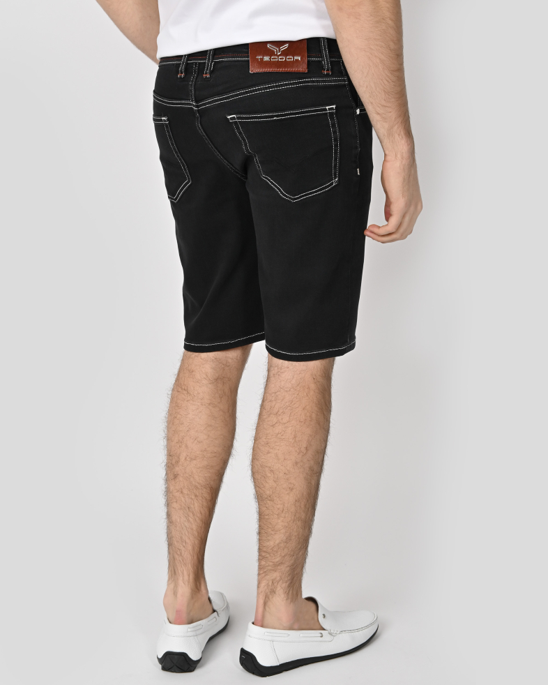 PANTALONI SCURTI NEGRI 230115121306-7 07