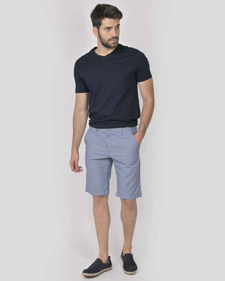 PANTALONI SCURTI BLEU 240134121311-3 02