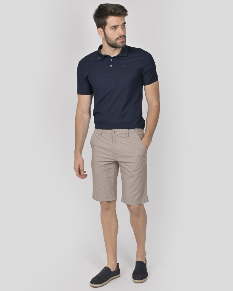 PANTALONI SCURTI BEJ 240134121311-5 02