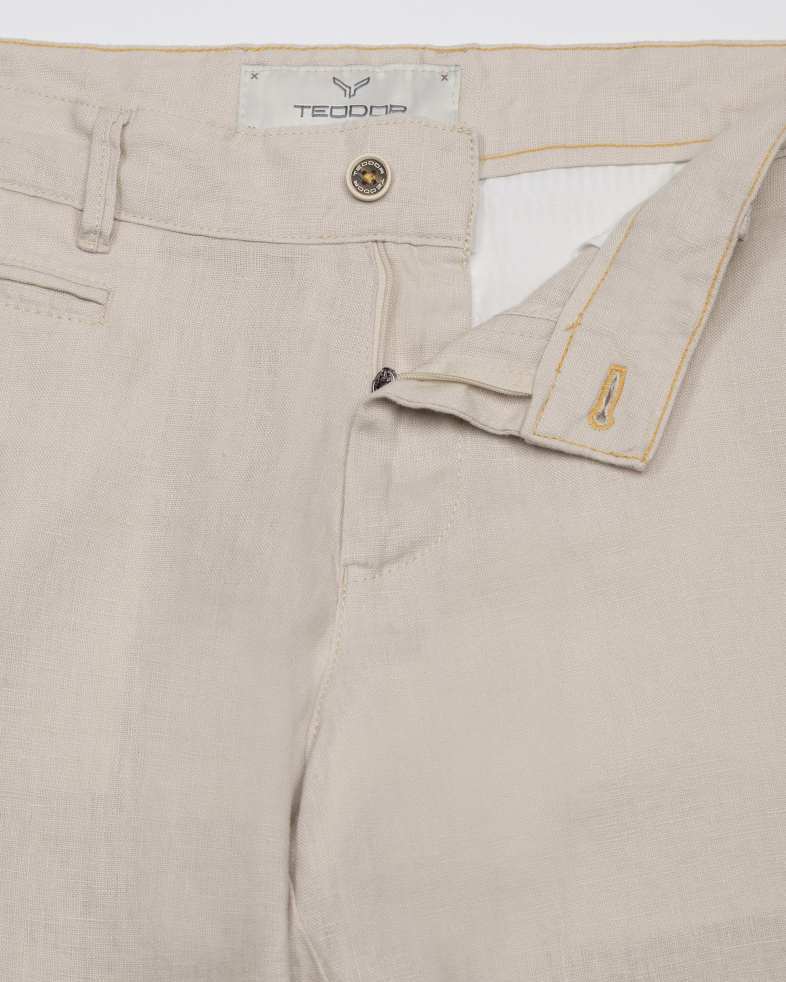 PANTALONI SCURTI SLIM BEJ 240113121314-3 04