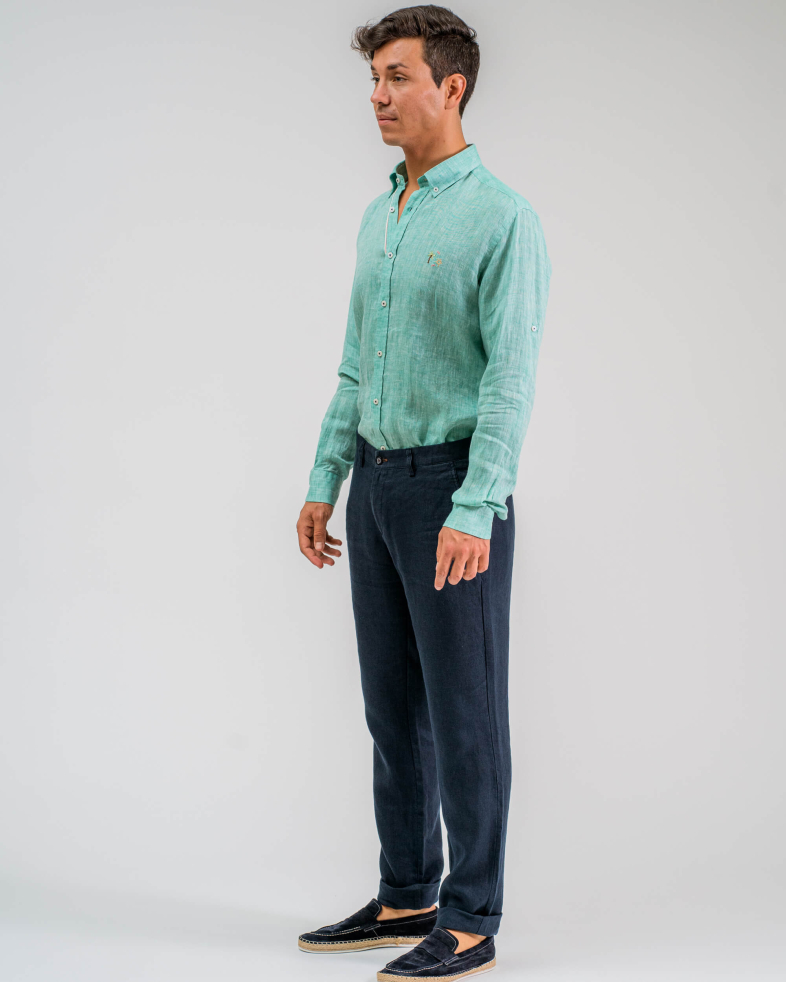 CAMASA SLIM VERDE PRINT 200105044555-3 01