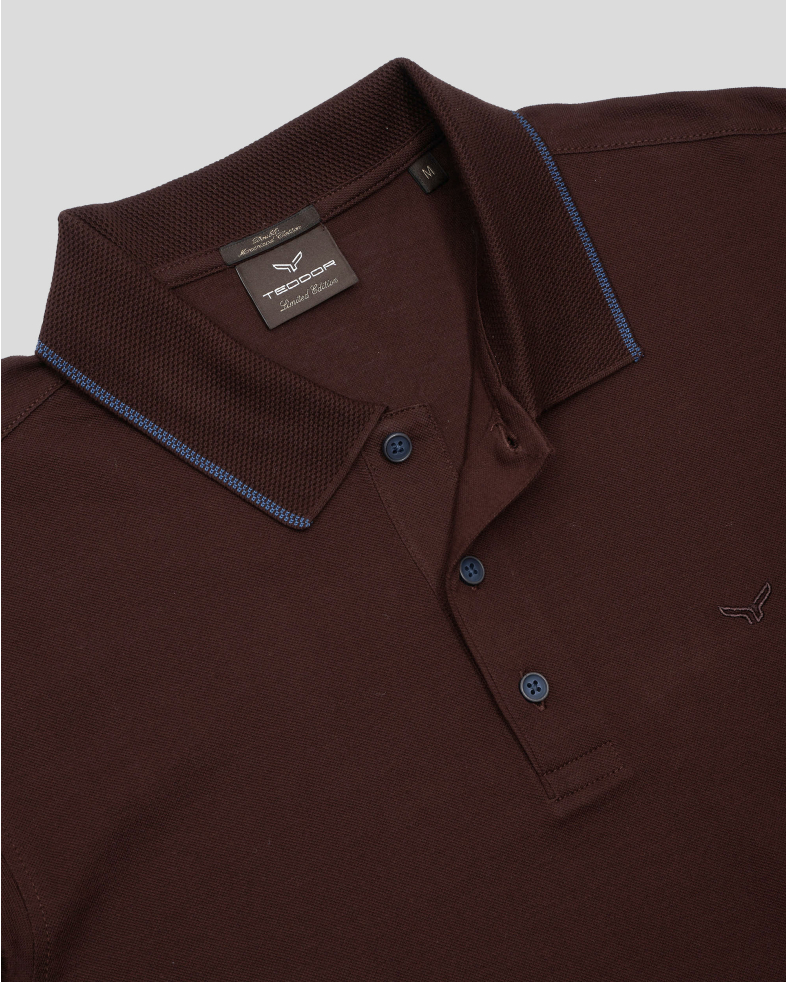 BLUZA BORDO GULER POLO 240210141563-4 07