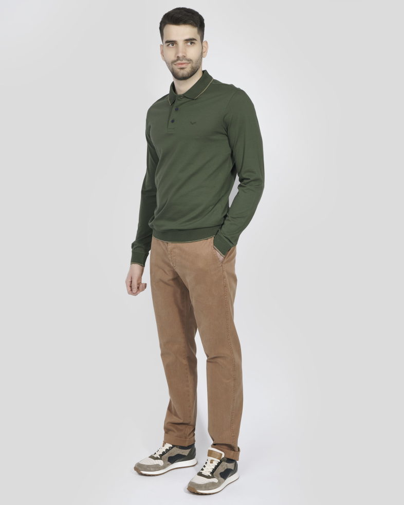 BLUZA VERDE GULER POLO 240210141563-5 02