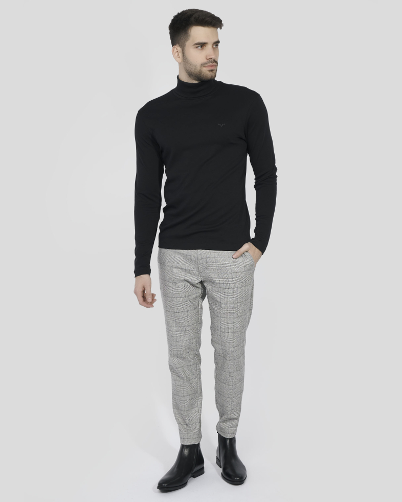 PULOVER NEGRU GULER POLO 240210141565-1 02