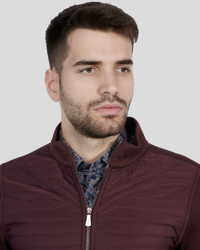 HANORAC BORDO CU FERMOAR 240210141570-4 04