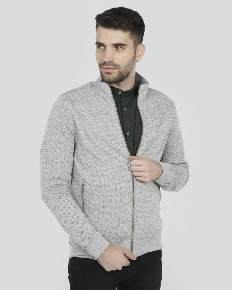 HANORAC GRI CU FERMOAR 240210141573-2 03