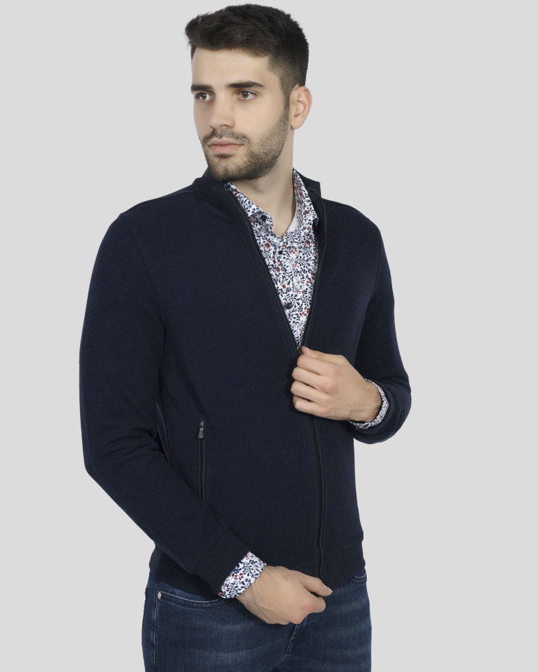 PULOVER BLEUMARIN CU FERMOAR 240210141574-1 03