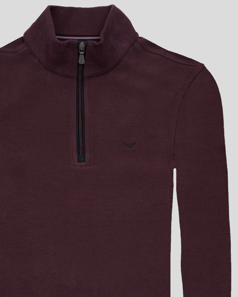 BLUZA BORDO GULER CU FERMOAR 240210141575-2 06