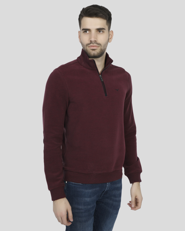 BLUZA BORDO GULER CU FERMOAR 240210141575-2 03