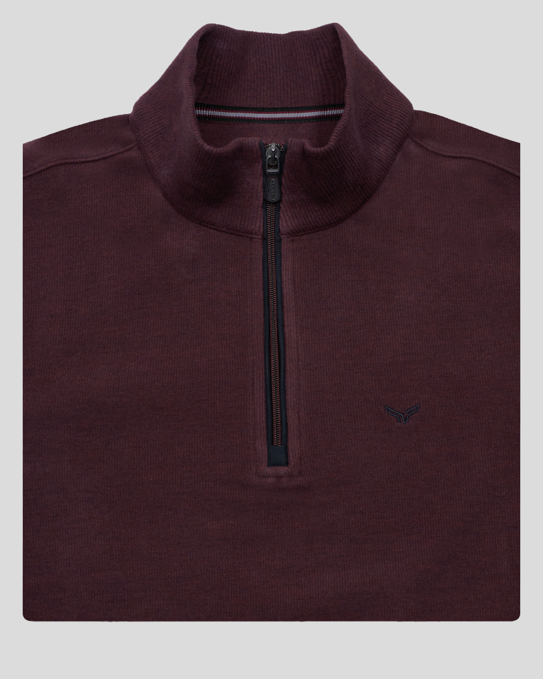 BLUZA BORDO GULER CU FERMOAR 240210141575-2 07
