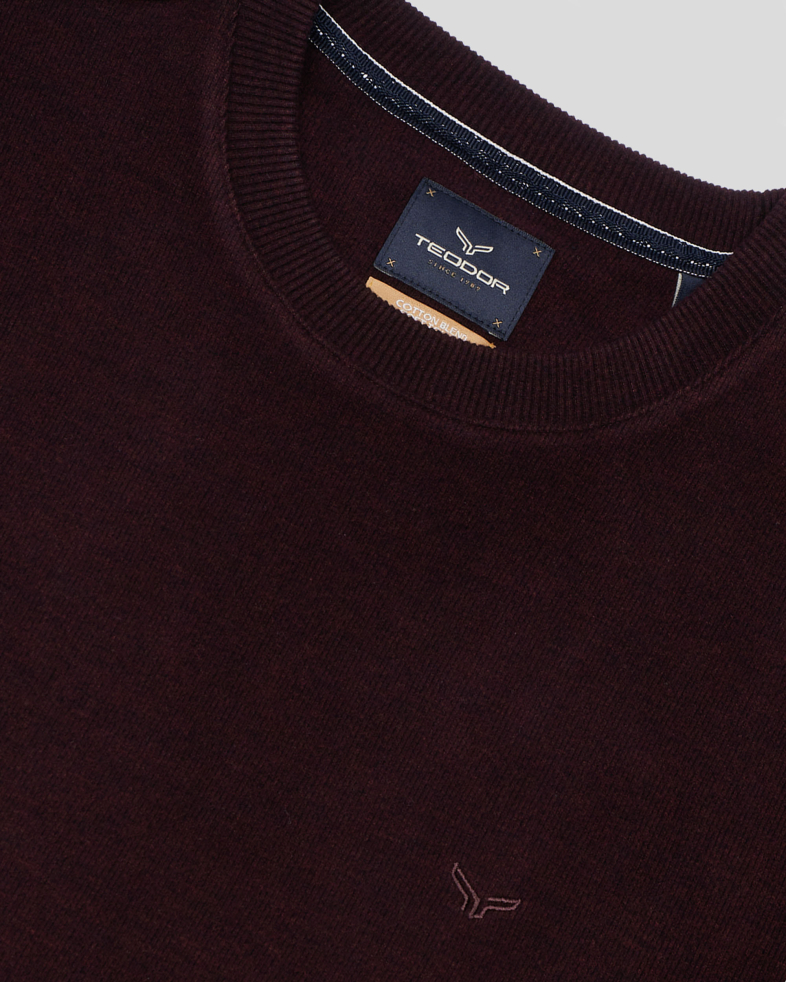 BLUZA BORDO GULER ROTUND 240210141576-5 07