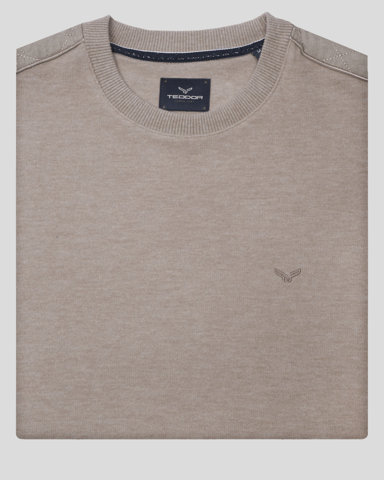 BLUZA  BEJ GULER ROTUND 240210141576-6 06