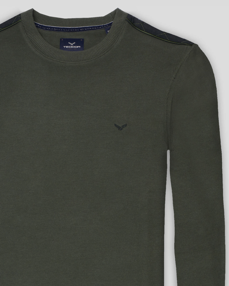 BLUZA VERDE GULER ROTUND 240210141576-7 05