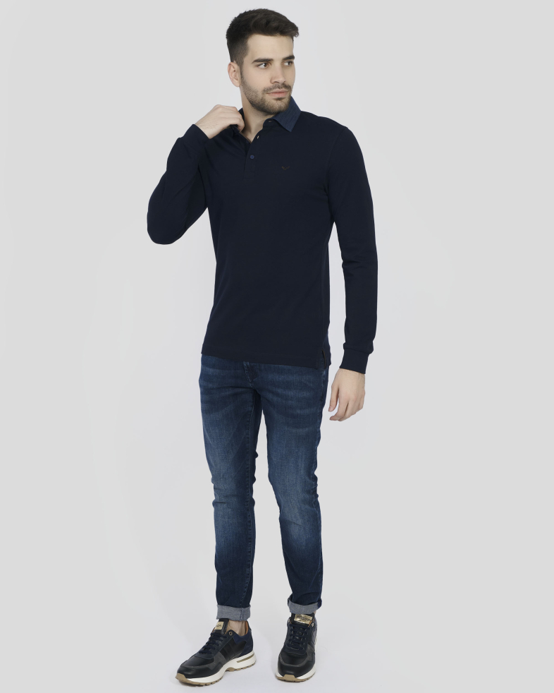 BLUZA BLEUMARIN CU GULER POLO 240210141577-1 02