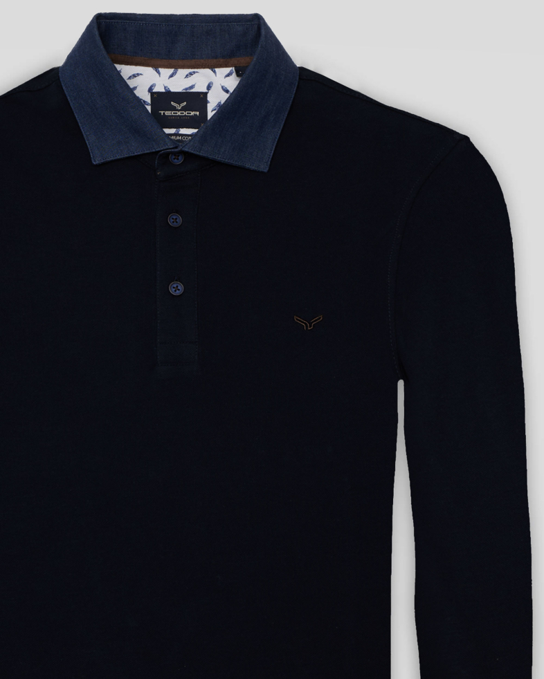 BLUZA BLEUMARIN CU GULER POLO 240210141577-1 06