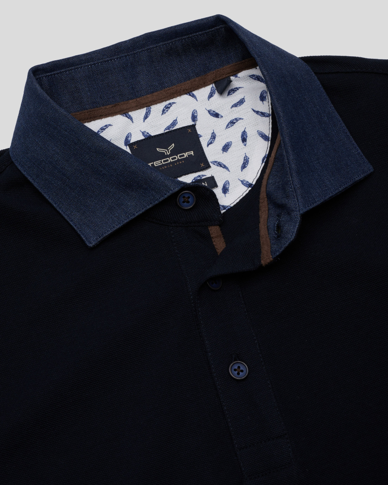 BLUZA BLEUMARIN CU GULER POLO 240210141577-1 08