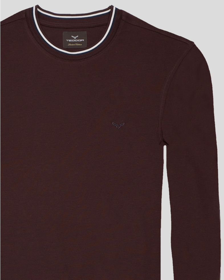 BLUZA BORDO GULER ROTUND 240210141578-4 05