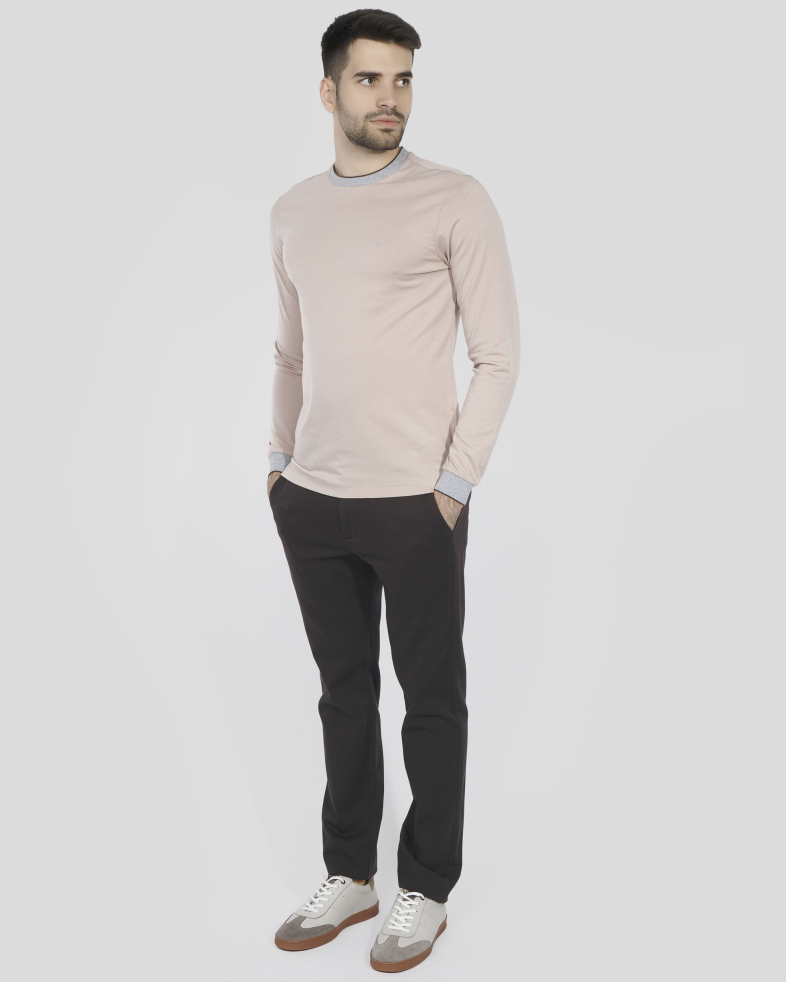 BLUZA BEJ GULER ROTUND 240210141581-3 02