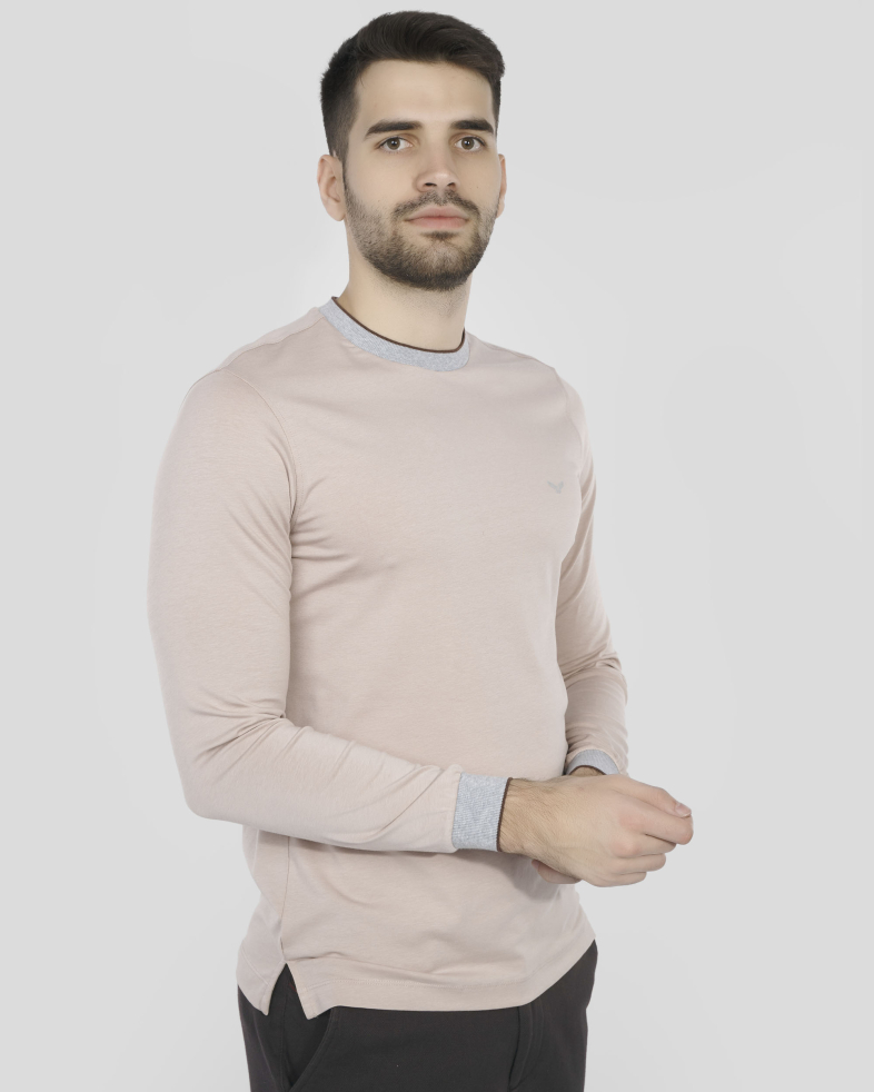 BLUZA BEJ GULER ROTUND 240210141581-3 03