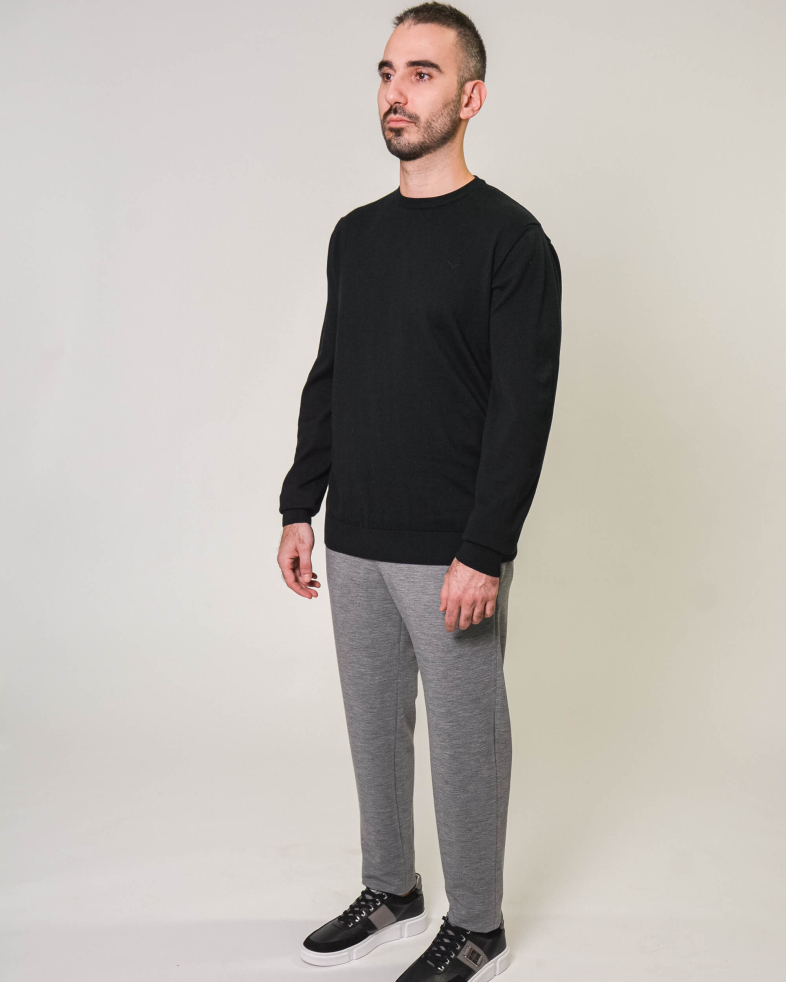 PULOVER NEGRU 210249055189-1 02
