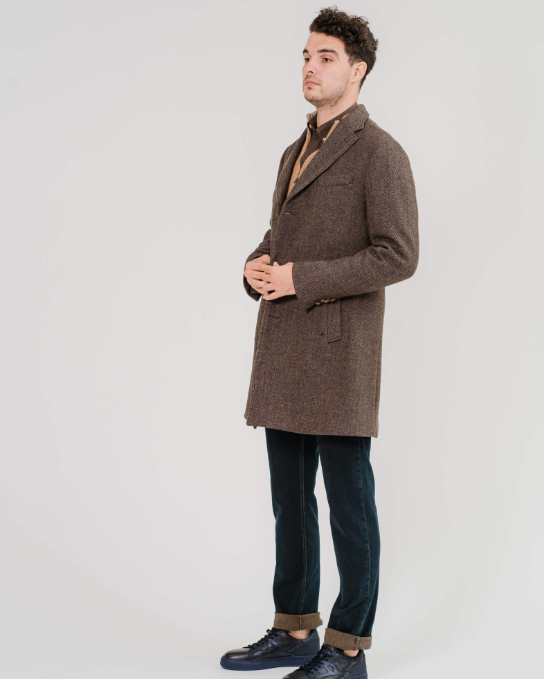 PALTON SLIM FIT MARO CU DESEN 200239099027-2 02