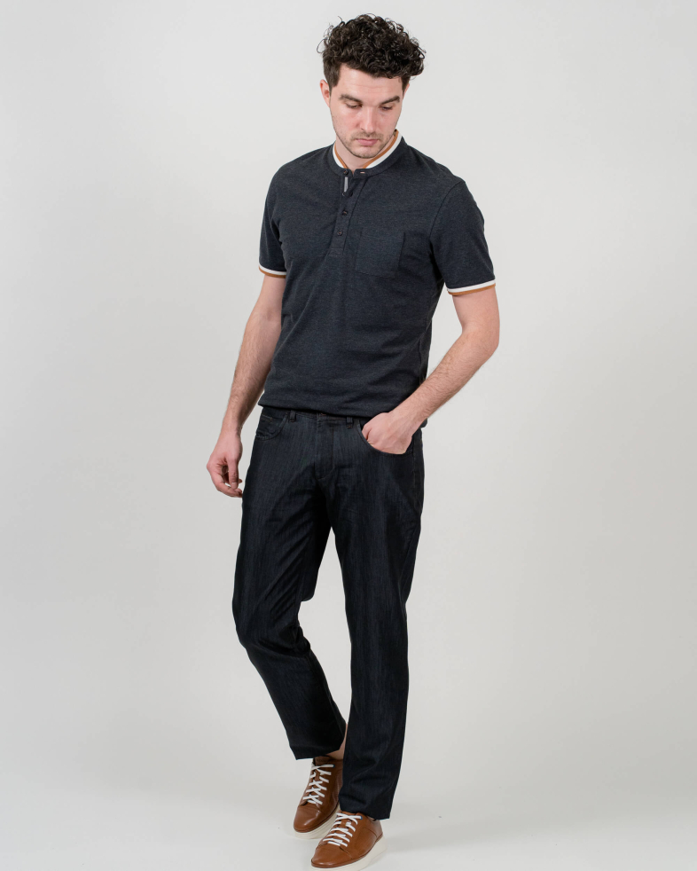 PANTALONI SLIM NEGRI 210113088275-1 01