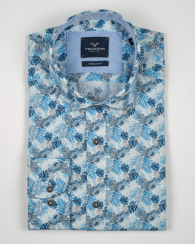 CAMASA ALBASTRA PRINT FLORAL 210105044632-1 01