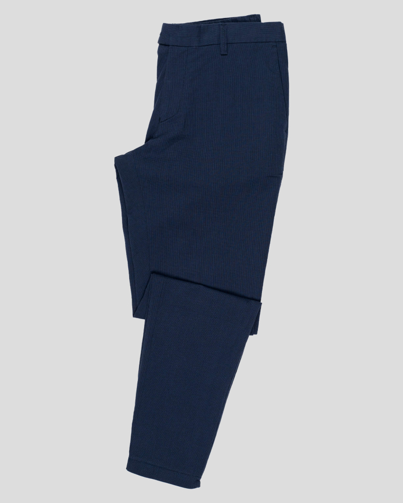 PANTALONI BLEUMARIN CU STRUCTURI 210113088286-1 01
