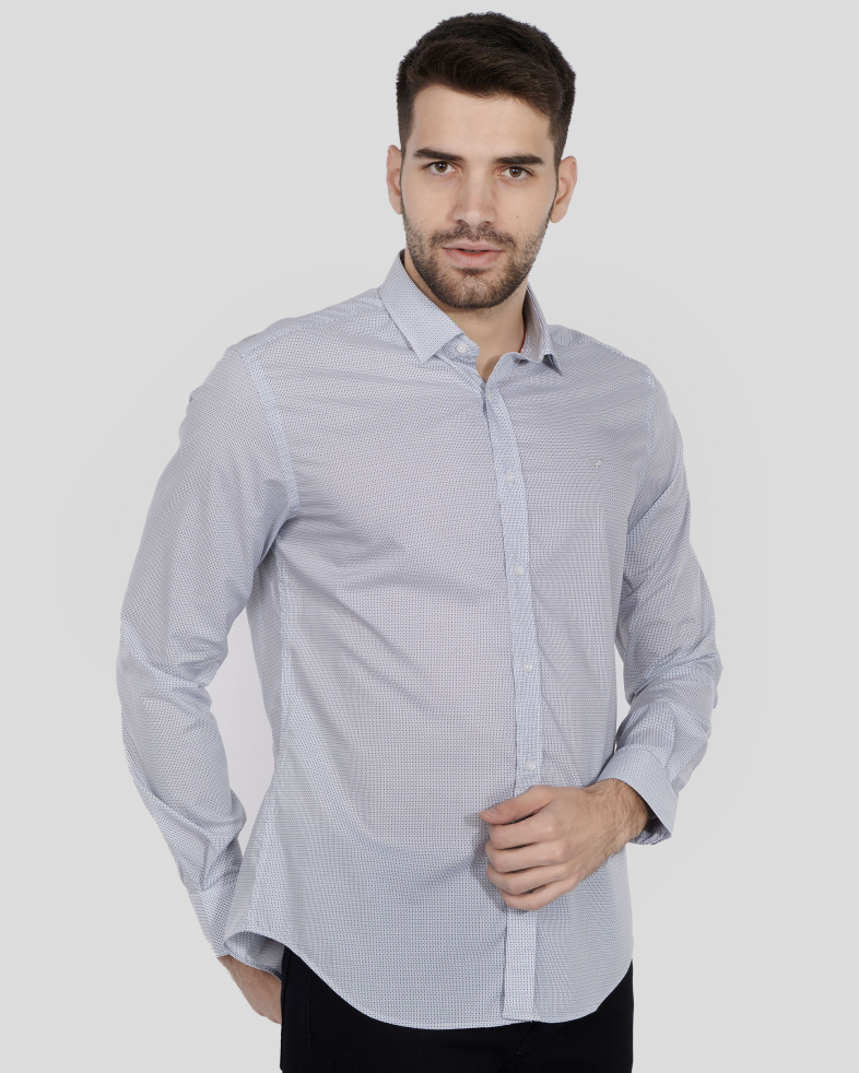 CAMASA GRI PRINT GEOMETRIC 240205045021-5 03