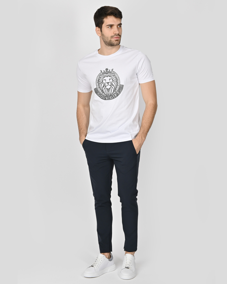 TRICOU ALB CU DESEN 240161131733-1 02