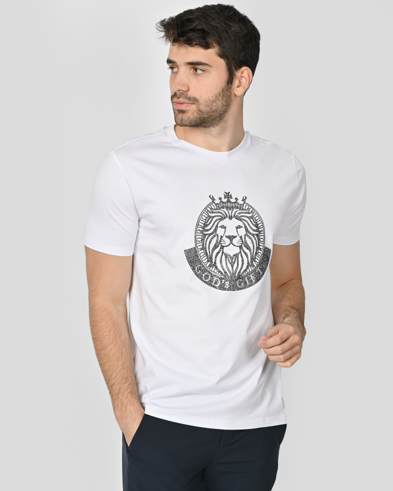 TRICOU ALB CU DESEN 240161131733-1 03