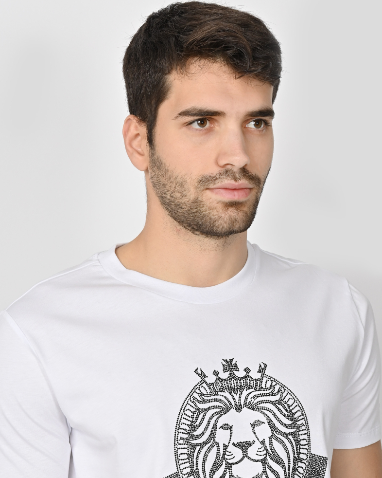 TRICOU ALB CU DESEN 240161131733-1 04