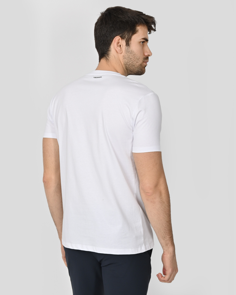 TRICOU ALB CU DESEN 240161131733-1 09